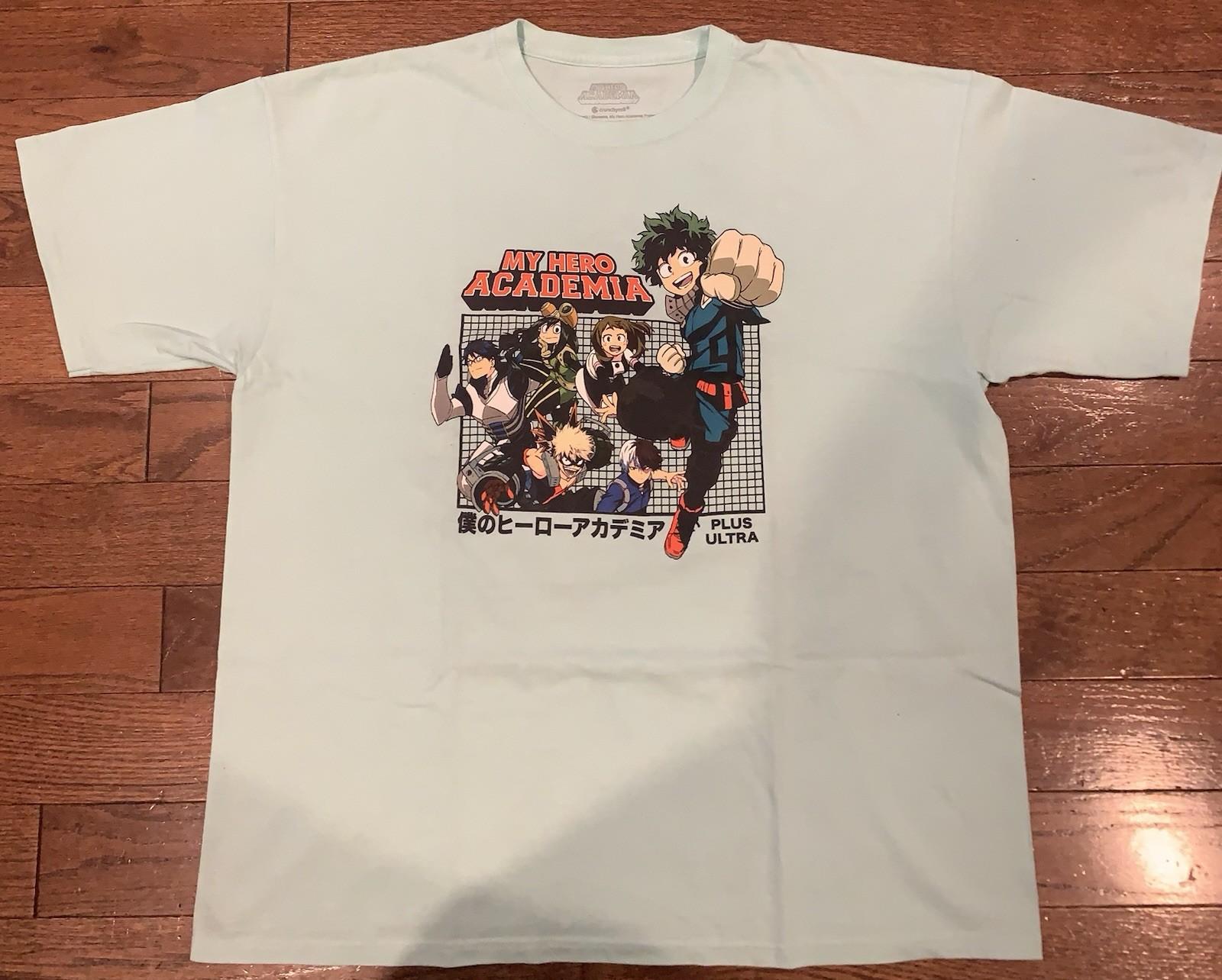 MY HERO ACADEMIA Funimation Mens XXL Anime Oversized Shirt Unisex T-Shirt XXL