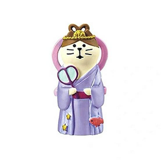 Japanese Cat Zakka DIY Spring Decoration Kitten Resin Desktop Ornament