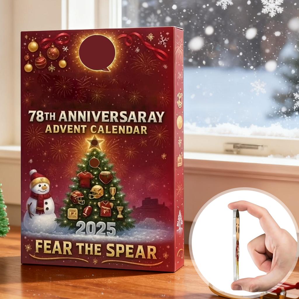 2025calendar, Countdown Calendar, Holiday Figurine, Christmas Advent Calendar, Suitable For Christmas Tree Decoration, Family Holiday Gift