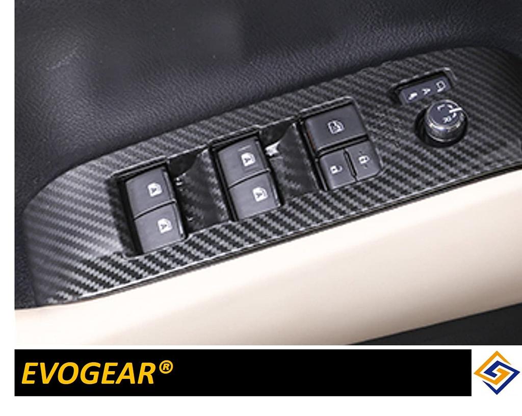 Toyota Alphard exclusive aftermarket product Vellfire 30 series exclusive interior carbon door window button switch panel cover garnish TOYOTA
