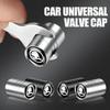 2025 New 4pcs Metal Car Styling Wheel Tire Valve Air Stem Cap Covers For Skoda S Skoda Kodiaq Fabia Kamiq Karoq Octavia A5 A7 Ra
