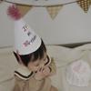 Korea Style Beanie Baby Birthday Unisex Kids Prince Princess Party Four Seasons Cotton Soft Stitchwork Costume Headwear Pink