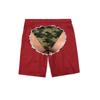 Men's Funny Print Elastic Waist Swim Trunks Beach Shorts for Pool and Beach