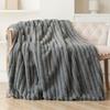 Double-Layer Super Soft Imitation Rabbit Fur Sofa Blanket