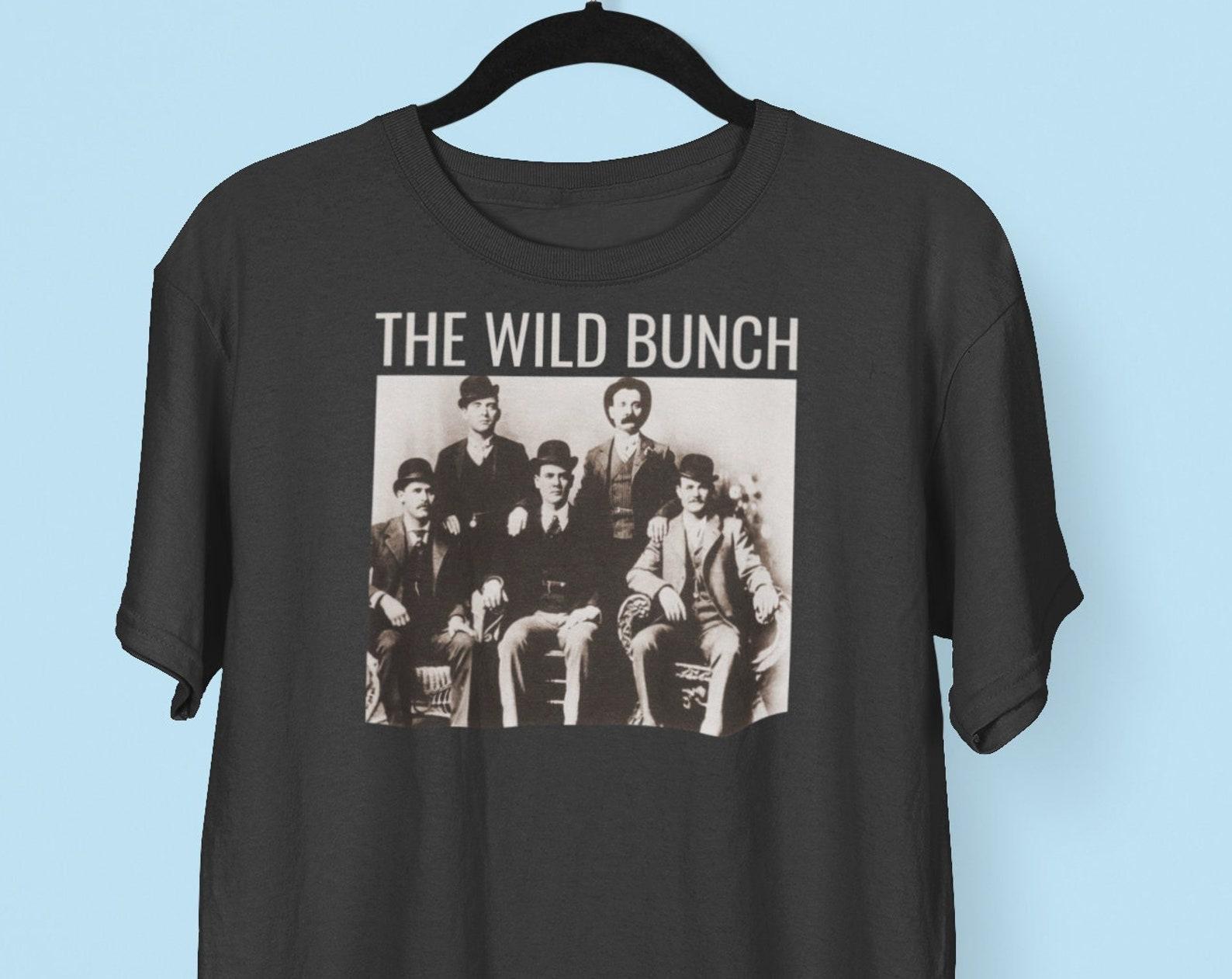 The Wild Bunch T shirt, Old West T shirt, Butch Cassidy and The Sundance Kid T shirt, Western Gunfighters T shirt 2XL