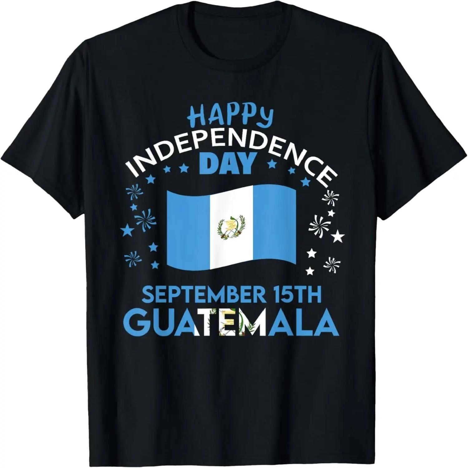 Guatemala 203rd Independence Day Guatemalan Pride Guatemala T-Shirt,100% cotton XXXXXL разноцветный