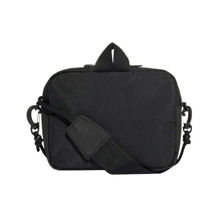 New Adidas Nylon Fabric Handbag, Shoulder Bag, Crossbody Bag Regular Unisex Black HB1312