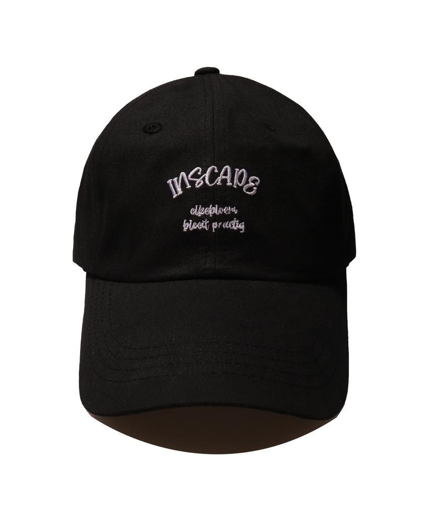 Elkebeullum Inscape Black Ball Cap