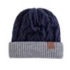 Winter Slouchy Fashionable Trendy Women New Brand Latest Fresh Hats Various Wearing Method Reversible Beanie Hat Thick Knitted Hats