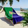 Geometric Tribal Design Beach Towel Patterned beach towel quick dry perfect for travel outdoor sports jogging the beach and swimming