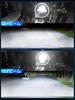 NORTHYUN 5.75-inch LED Headlight for Motorcycles with DRL Function, Hi/Lo Switching, 12V/24V Universal, 3 Lighting Modes, High Brightness, IP67 Waterp
