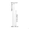 Tubos de calafateo vacíos Sellador de calafateo de 310 ml Cartuchos rellenables de mantenimiento con boquillas