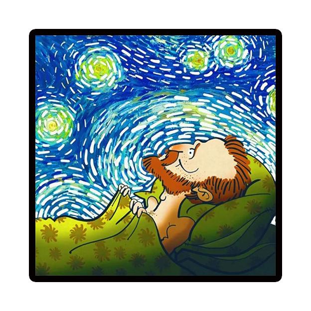 Starry Night by Vincent Van Gogh Famous Artist Art Posters and Prints Abstract Wall Picture Canvas Oil Painting Home Decoration