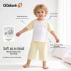 QQ DUCK Unisex Kids' Summer Pajama Set with Duck Raglan
