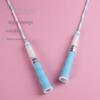 Gym Equipment 2.5 M Segmented Fitness Jump Rope Adjustable Length Signable Soft Bead Skipping Rope Durable No Hurt Lose Weight
