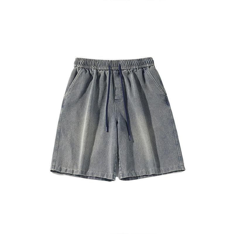 Design Drooping Denim Pinch Pants for Men's Summer Teenagers Japanese Casual Versatile Casual Pants