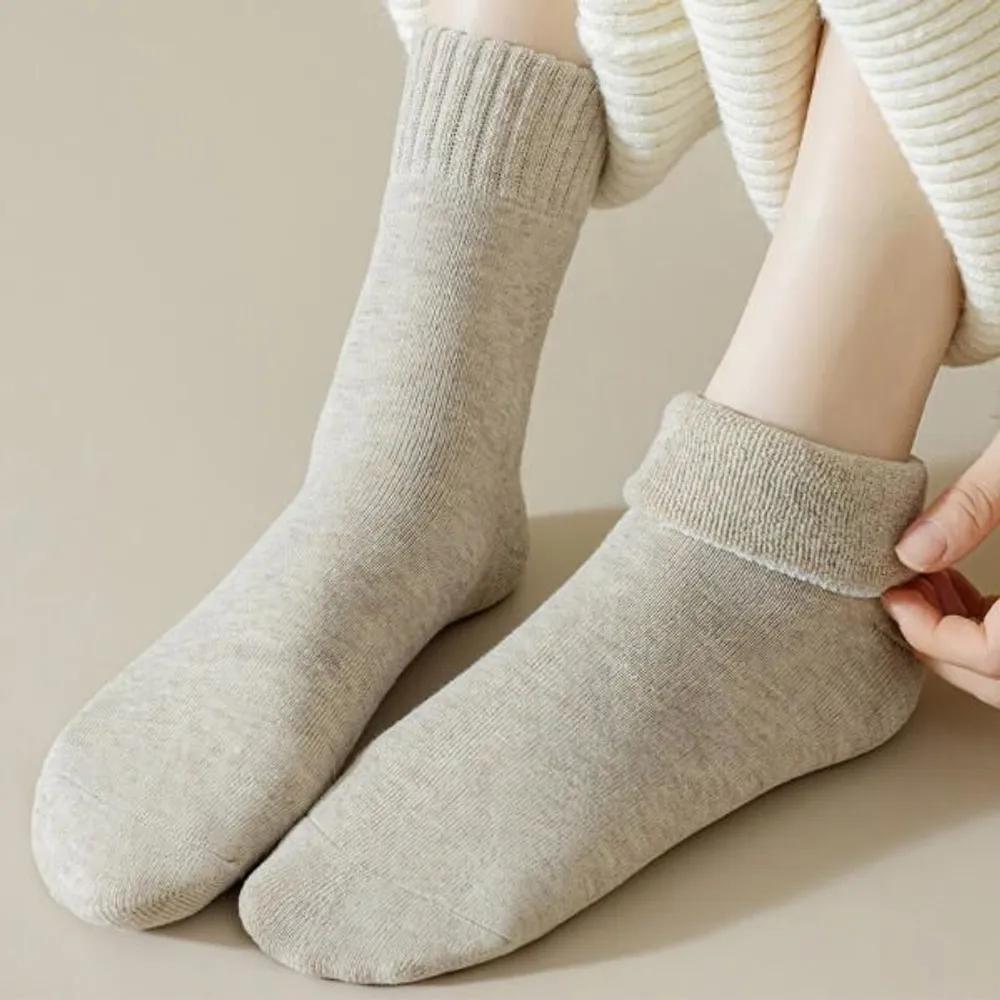 My mouse fleece-lined mid-calf socks 5 Pairs of Fleece-Lined Mid-Calf Socks [NF003]