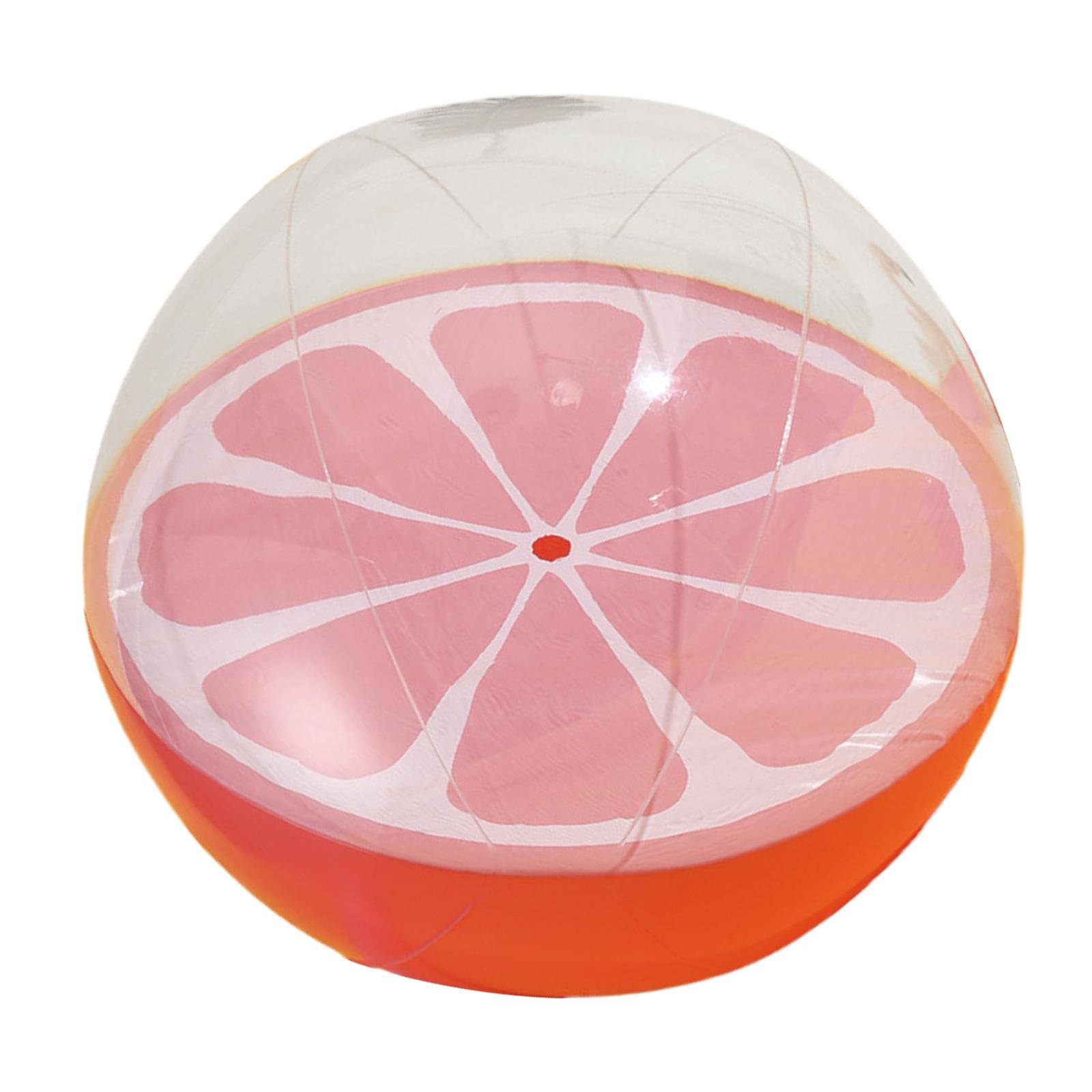 

Inflatable Beach Ball 3D Inside Design Swimming Pool Float Ball Summer Water Fun Game Ball Beach Football for Kid Adult G