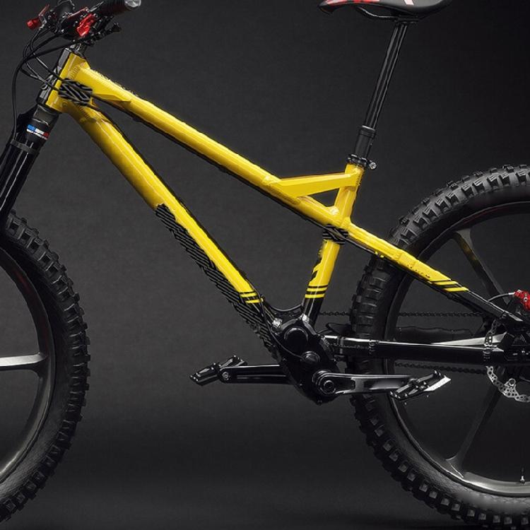 Autocolante Protecție Cadru Bicicletă Protector Manivelă Rezistent la Zgârieturi