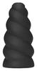 Soft Masturbator ABM08 Flick 16cm - All Black Male Masturbator - Masturbators