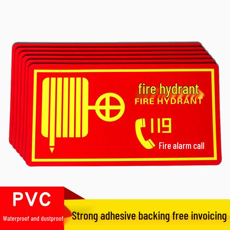 Fire Safety Signage: Extinguisher & Hydrant Use and Placement