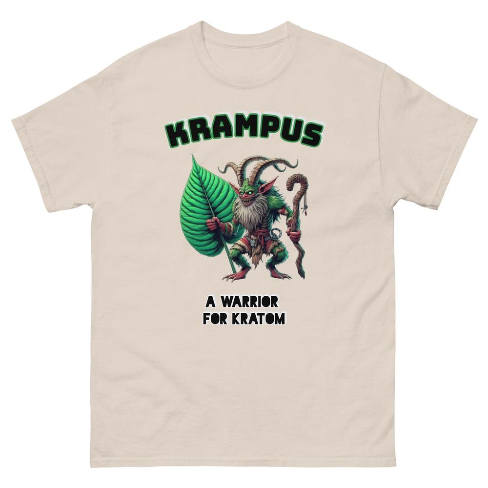 

Крампус Воин за Кратом Футболка | Футболка Воин Кратома для мужчин и женщин M