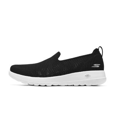 Go Walk Bequem Vielseitig Mode Niedrig geschnitten Freizeit Schuhe Damen Sneaker Schwarz Weiß 125705-BKW