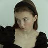 [Elizabeth Moments] Black Jacquard Headband