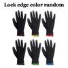 1/6 Pairs Safety PU Black Labor Protection Polyurethane Work Gloves Coated