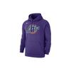 NBA Classic Logo Utah Jazz, Hooded Comfortable Casual Versatile Thermal Fleece Lined Long Sleeved Sweatshirt Men's CI4540-504
