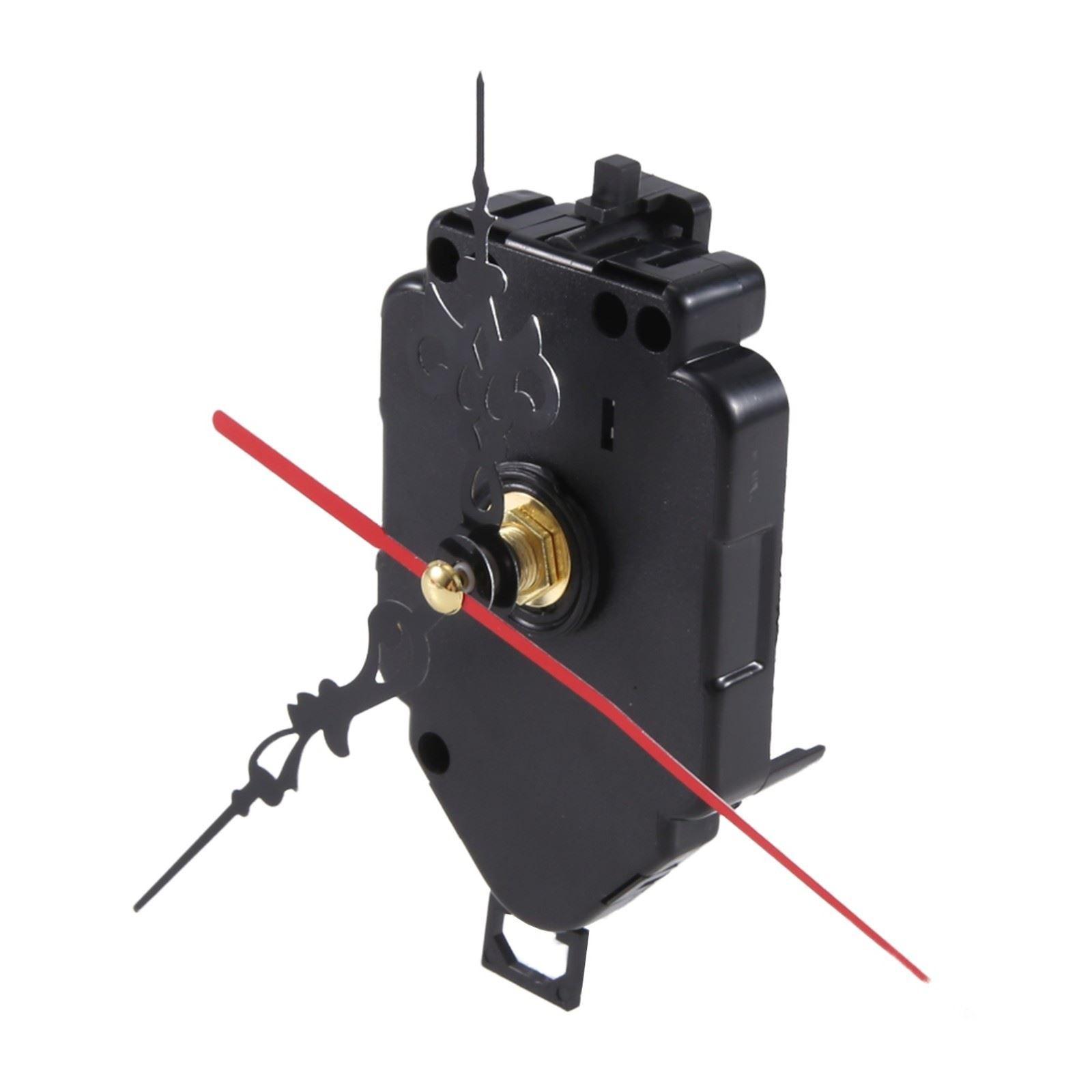 Schwarz Quarzuhr Pendel Bewegung Mechanismus Motor Zubehör DIY Antrieb