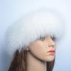 Fashion Lady Real Fox Fur Scarf Girls Warm Soft Knit Good Elastic Real Fox Fur Headband Brand Genuine Fox Fur Ring Scarves