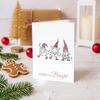 Christmas Santa Claus Greeting Card Envelope Sets Merry Christmas Decoration for Home 2025 Xmas Ornament Navidad Natal New Year