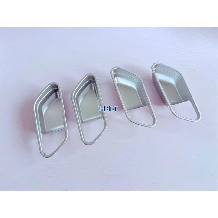 For Nissan Kicks 2025 + Car Style Air Vent Outlet Front Reading Light Gear Shift Central Control Steering Wheel Silver Interior
