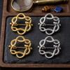 2Pcs 316L Stainless Steel Snake Nipple Rings Punk Industrial Body Piercing Jewelry