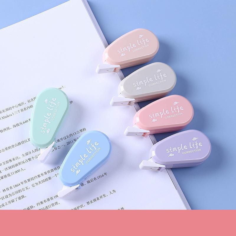 6PCS/Set Cute Mini Correction Tape Sets Morandi Color Correct Tape for Students Back To School Stationery Office Supplies New
