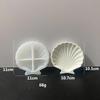 Forma silikonowa 3D z muszli Diy z żywicy epoksydowej, naczynie na biżuterię, naczynie z muszlą, taca do przechowywania, świecznik w stylu oceanicznym, forma gipsowa