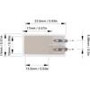 Hilitand Flexible Piezoelectric Film Sensor, High Sensitive Polymer PVDF Piezoelectric Sensor, Motion Detectors