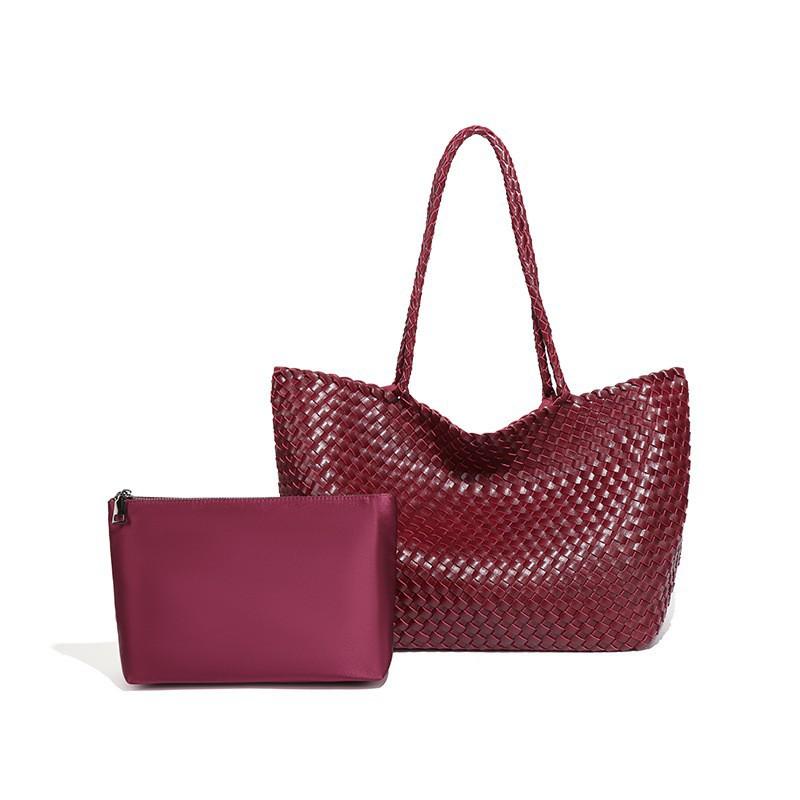 

Original Niche Casual Lazy Style Large-capacity Tote Bag High-end Practical Storage One-shoulder Vegetable Basket