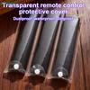 Universal TV Remote Control Protective Cases | Clear Plastic Dustproof Covers for Various Remote Controls (Pack of Multiple)