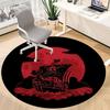 1pc One Piece Office Round Area Rug, Indoor Mat Suitable For Office, Under Office Chairs Bedroom Living Room Home Decor  a0908140