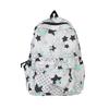 Schoolbag new backpack schoolbag printed stars middle and high school students large capacity backpack trend small fresh cute wholesale