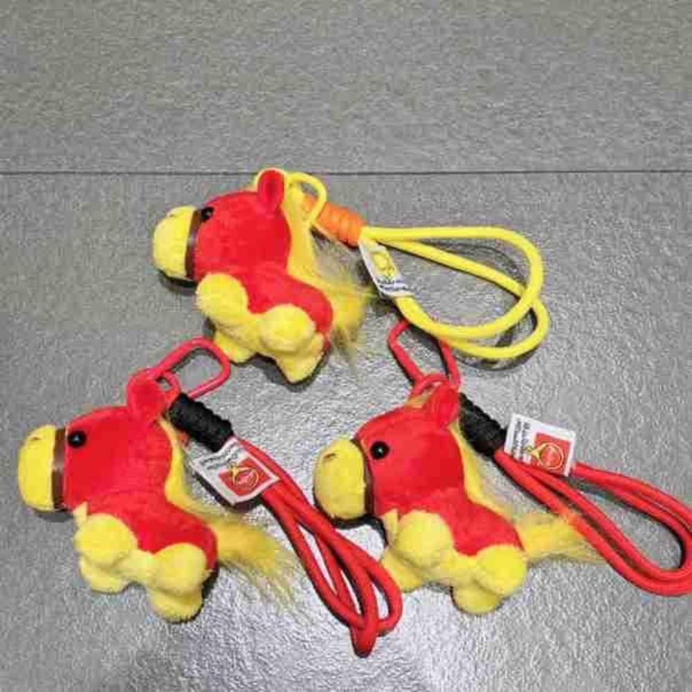 Yuanbao Pony Pendant Mascot Dolls Chinese New Year Gift Cartoon Steed Doll Year of Horse