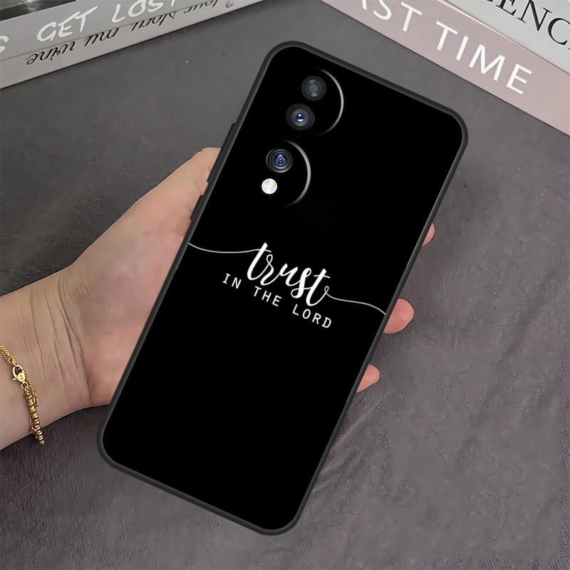 Christian Symbol Case For Honor X8b X9b X8 X9 X6a X7a X8a X9a Cover For Honor Magic 6 5 Pro 50 70 90 Lite