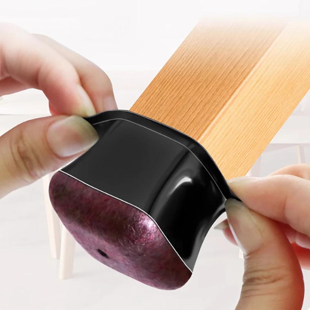 4-16Pcs Silicone Protective Cover Table Chair Leg Guards Pads Floor Protectors Anti Slip&Noise Reduction Furniture Foot Covers