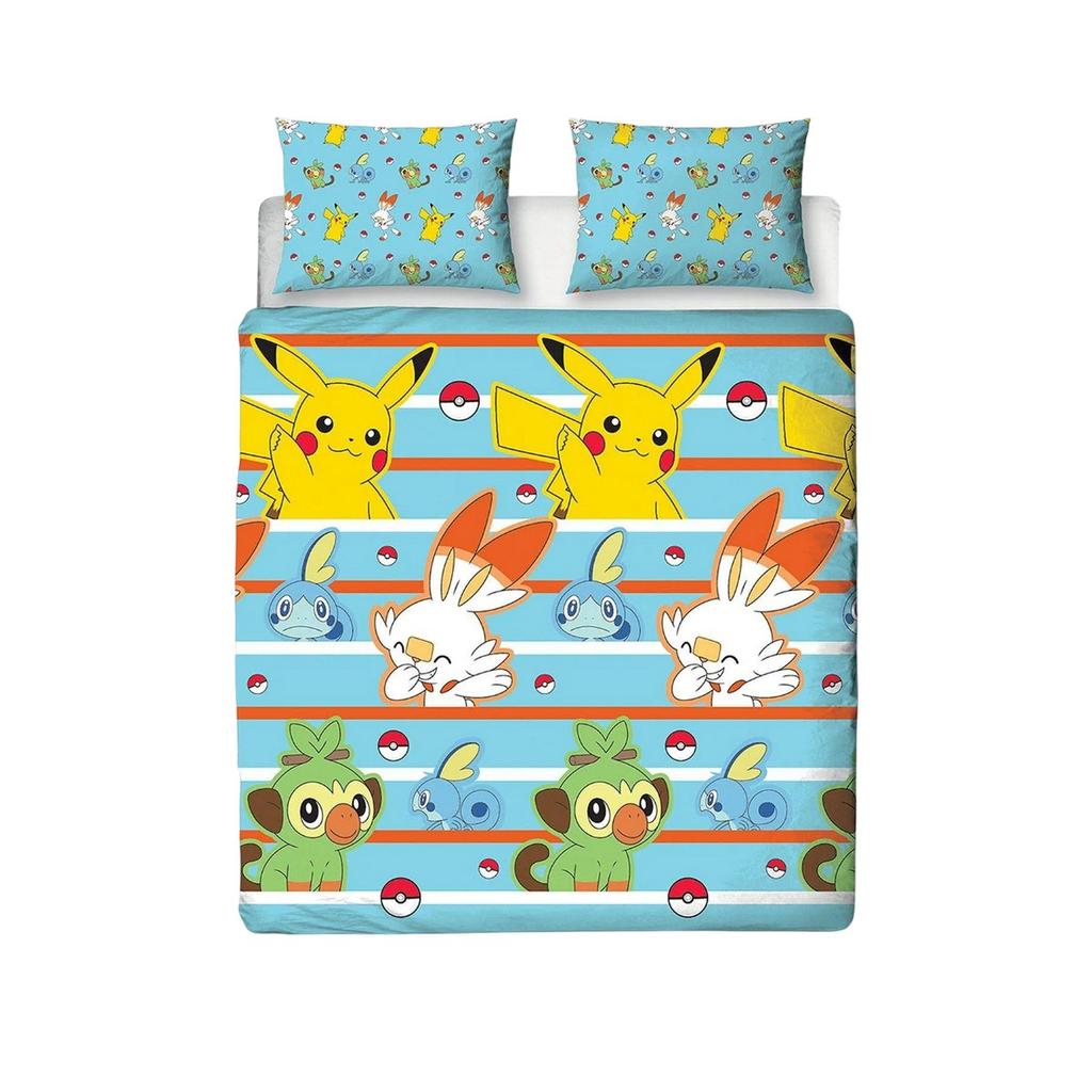 POKEMON Characters Reversible Duvet Set