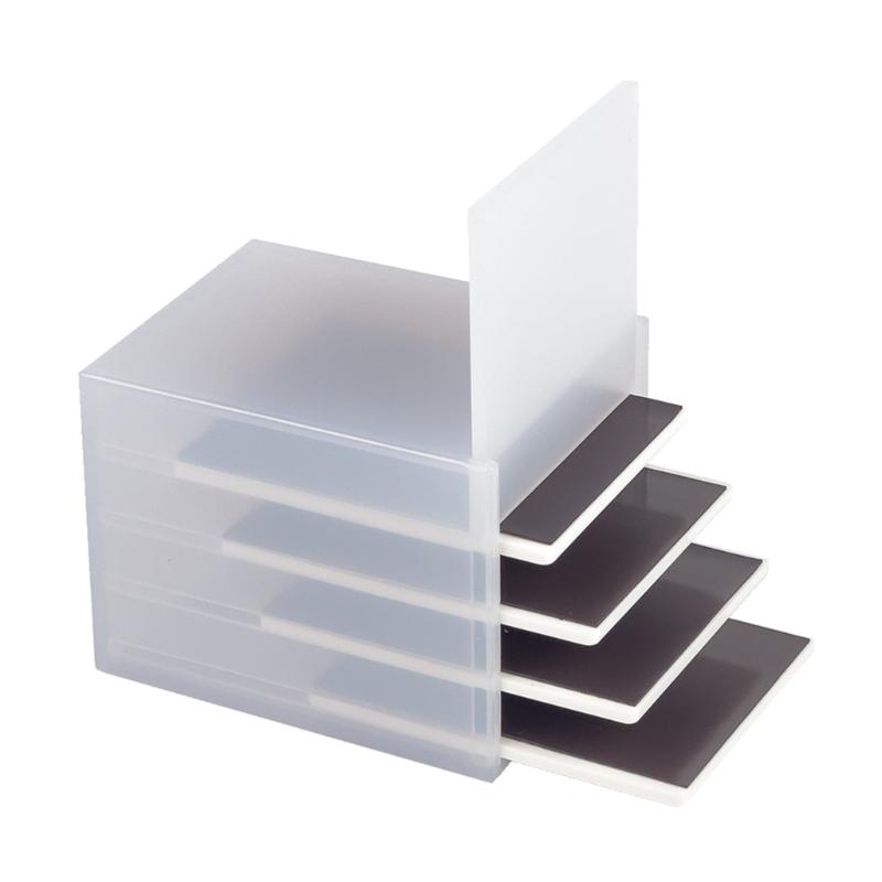 Clear Acrylic Eyelash Storage Box 4 Layer Magnetic Compartments Compact Design For Makeup Lash Organization 1