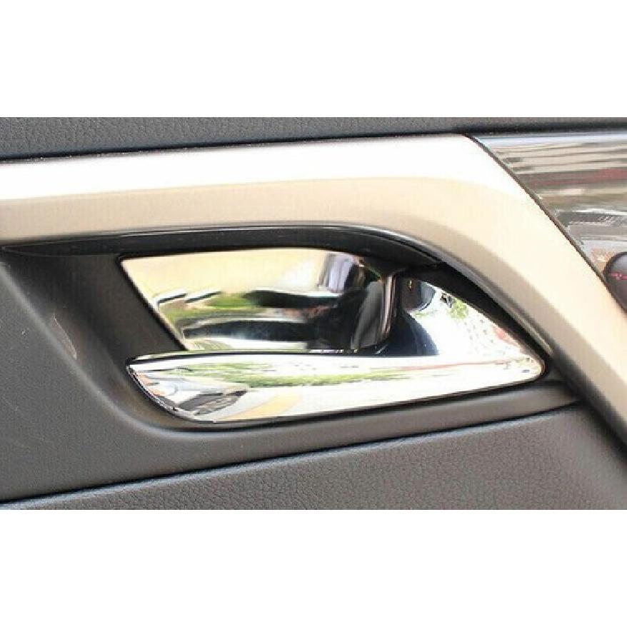 Car Interior Door Bowl Cover Trim Fit For Lexus IS300 350 2014-2019 Silver Steel