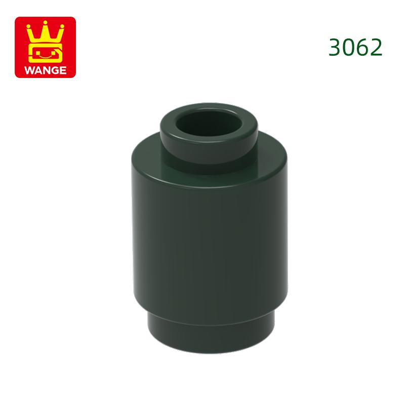 Non-Toxic 357Pcs/Lot 3062 1X1 Cylindrical Block Moc Color Parts Compatible With Circular Column Brick Children Toy Assembly Gift Box