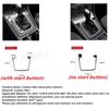 Car Styling  Accessories Carbon Fiber Trim Decorative Stickers For VW Golf 7 GTI R GTE GTD MK7 2013-2017 car sticker